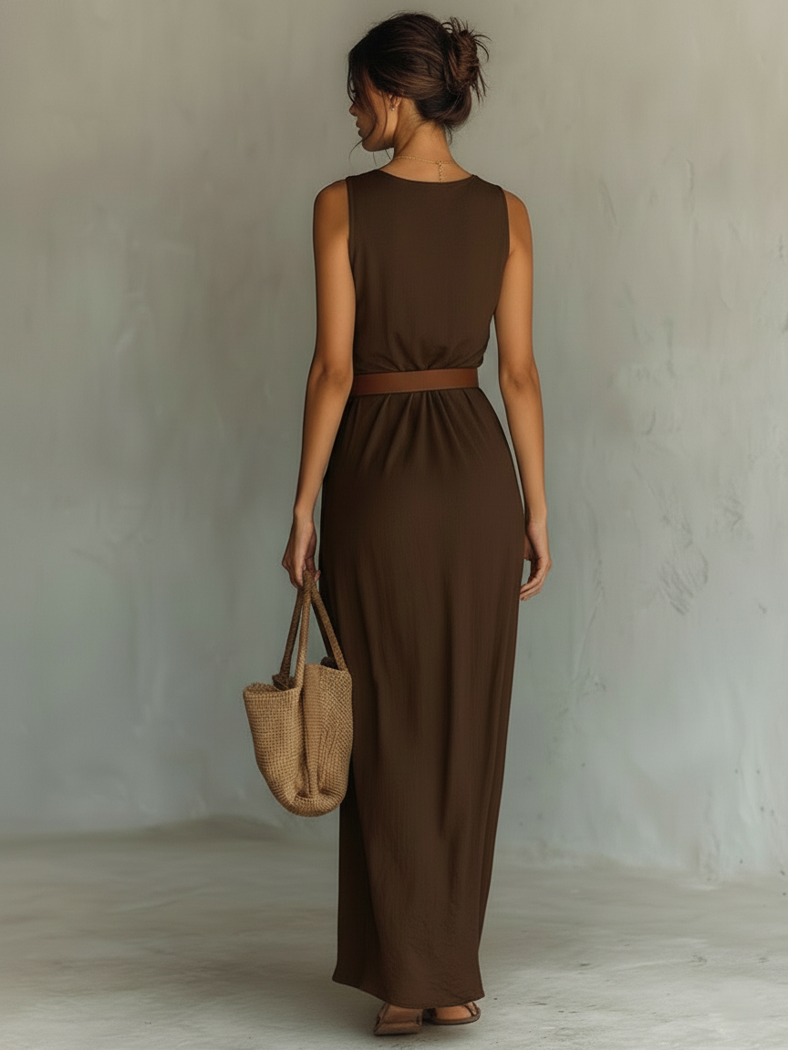 Vestido Cowl Élégance™ - Tejido ligero y cómodo
