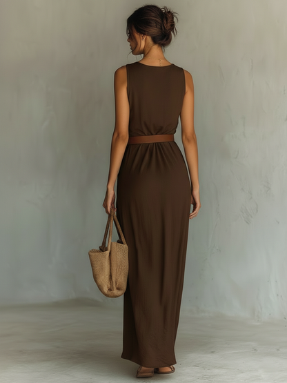 Vestido Cowl Élégance™ - Tejido ligero y cómodo