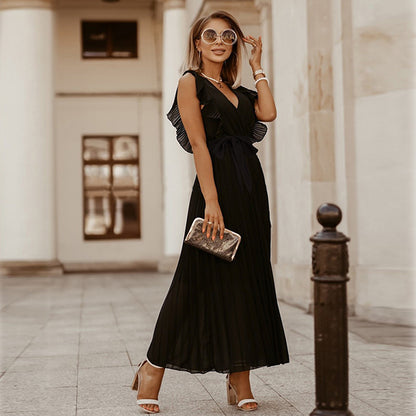 Vestido V-Neck Grace™ – Fluidez, Estilo y Confort en cada Paso