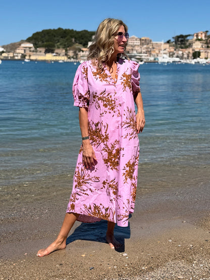 Vestido Coastal Bloom™ - Movimiento fluido y cómodo