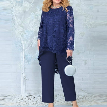 Conjunto Lace Night Élégance™ - Realza la silueta con una caída fluida y elegante.