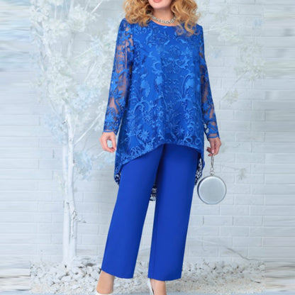 Conjunto Lace Night Élégance™ - Realza la silueta con una caída fluida y elegante.