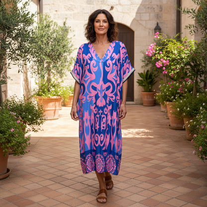 Vestido Janet Floral™ – Elegancia Femenina con la Belleza de las Flores