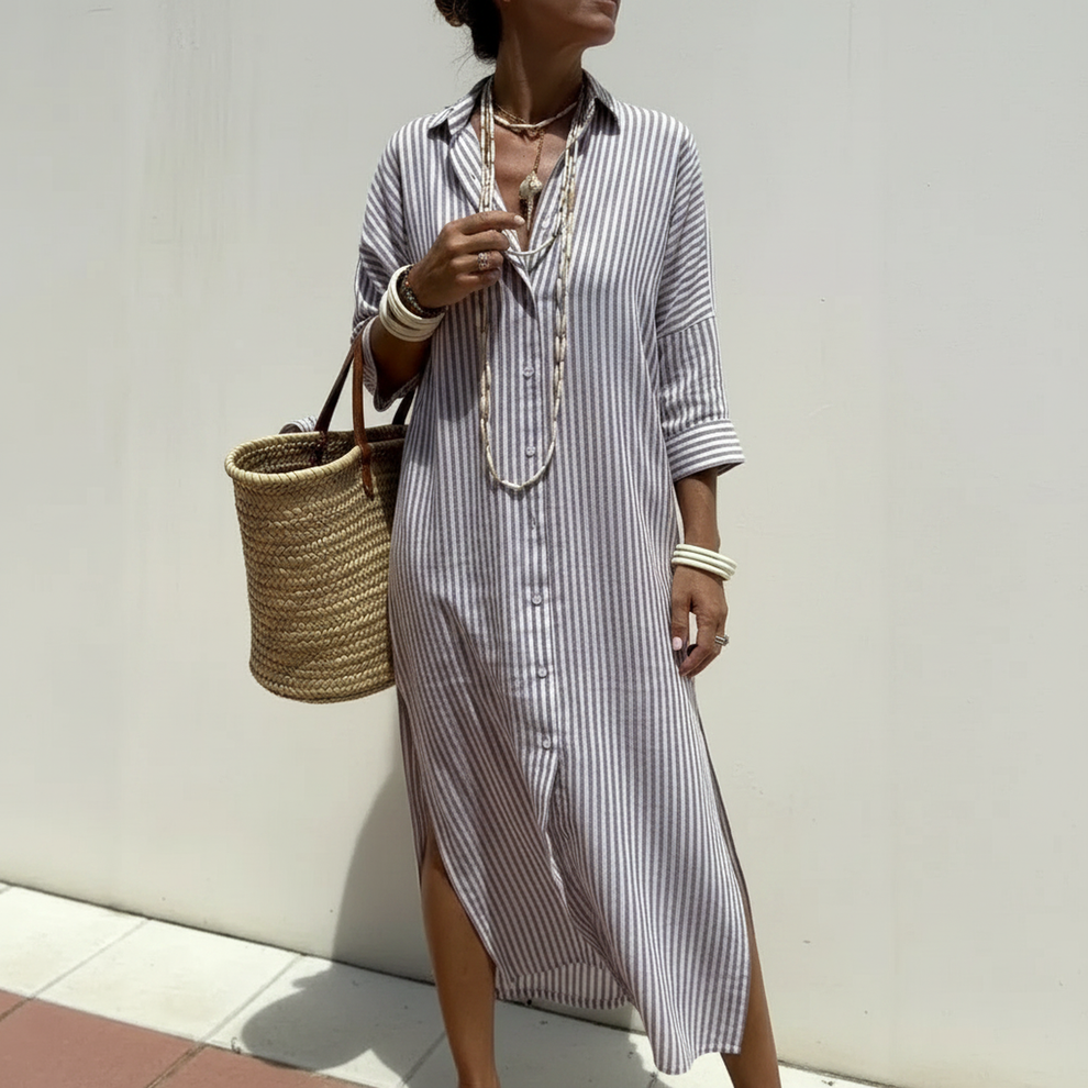 Vestido Bellavita™ – Elegancia Relajada con Caída Fluida