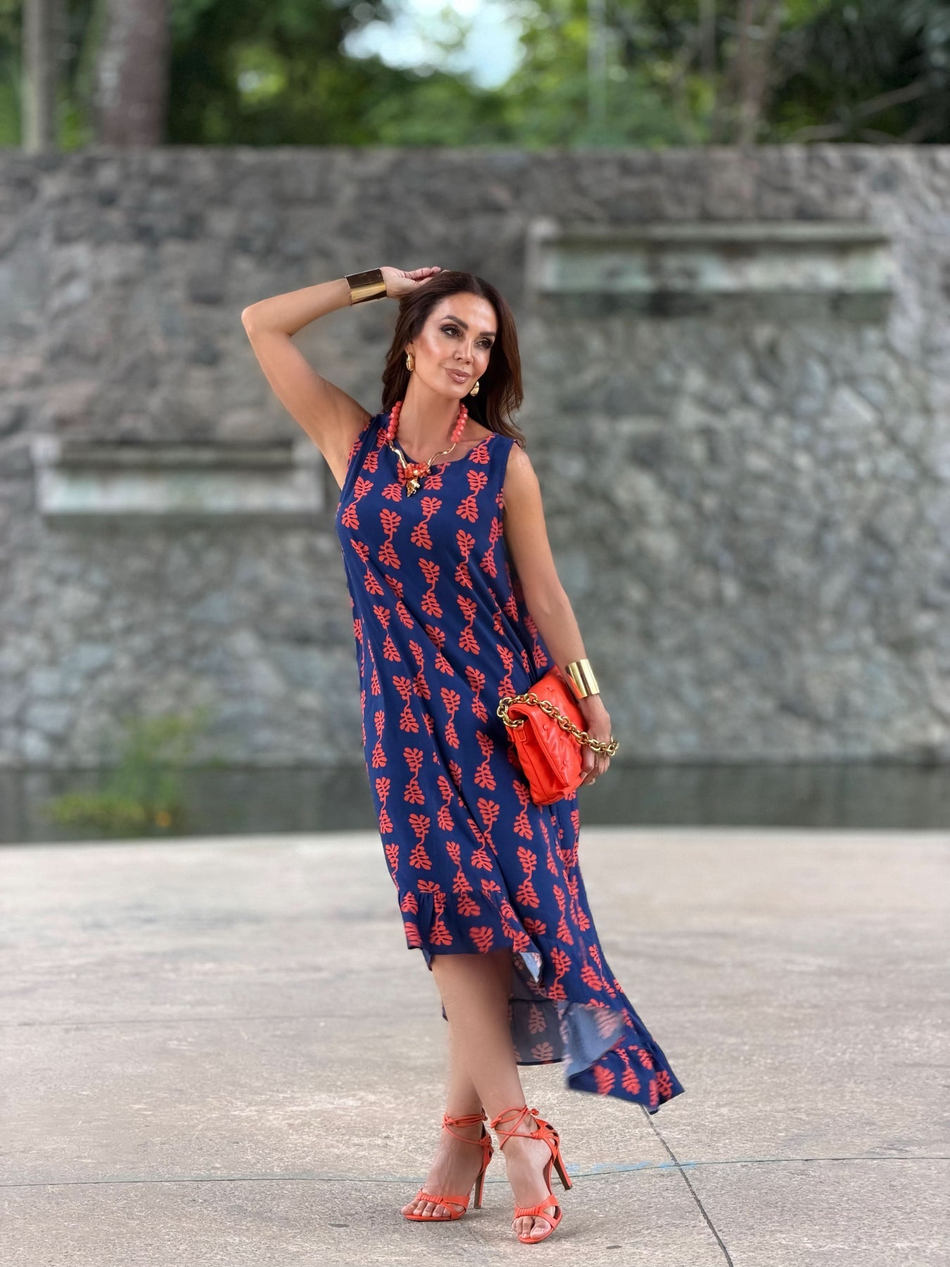 Vestido Havana Tropic™ - Movimiento elegante y relajado