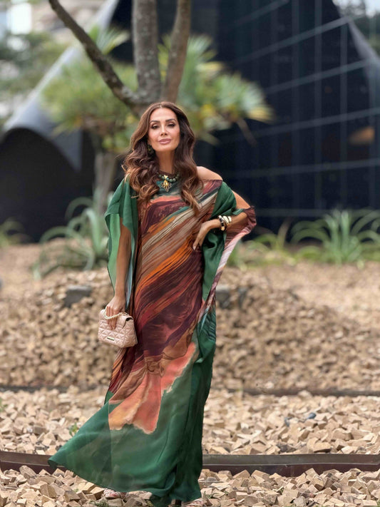 Vestido Kaftan Canyon™ - Tejido fresco, suave y cómodo