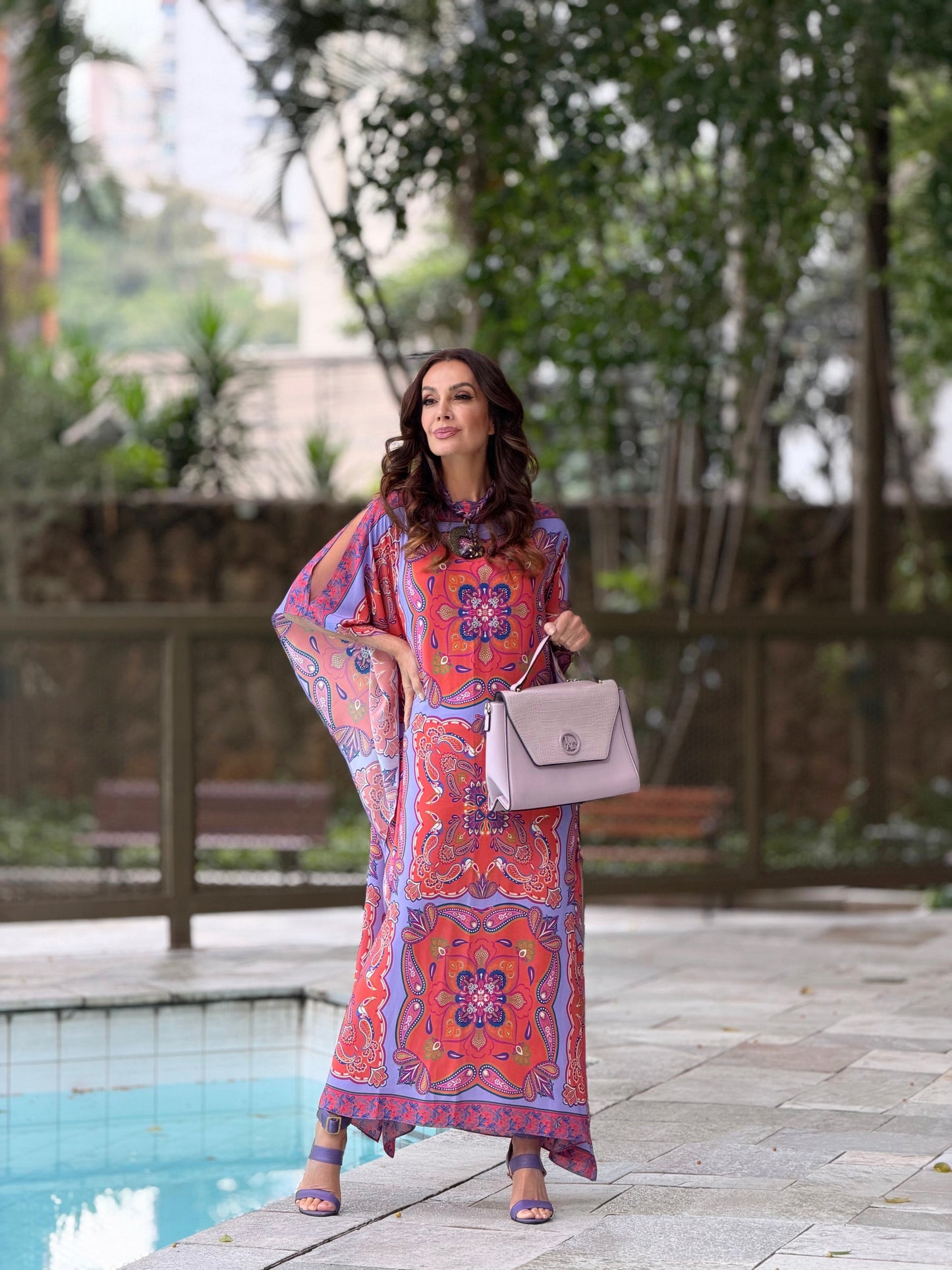 Vestido Kaftan Canyon™ - Tejido fresco, suave y cómodo