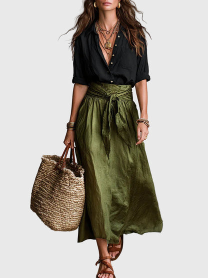 Conjunto Boho Satin™ -  Favorece a todas las figuras.