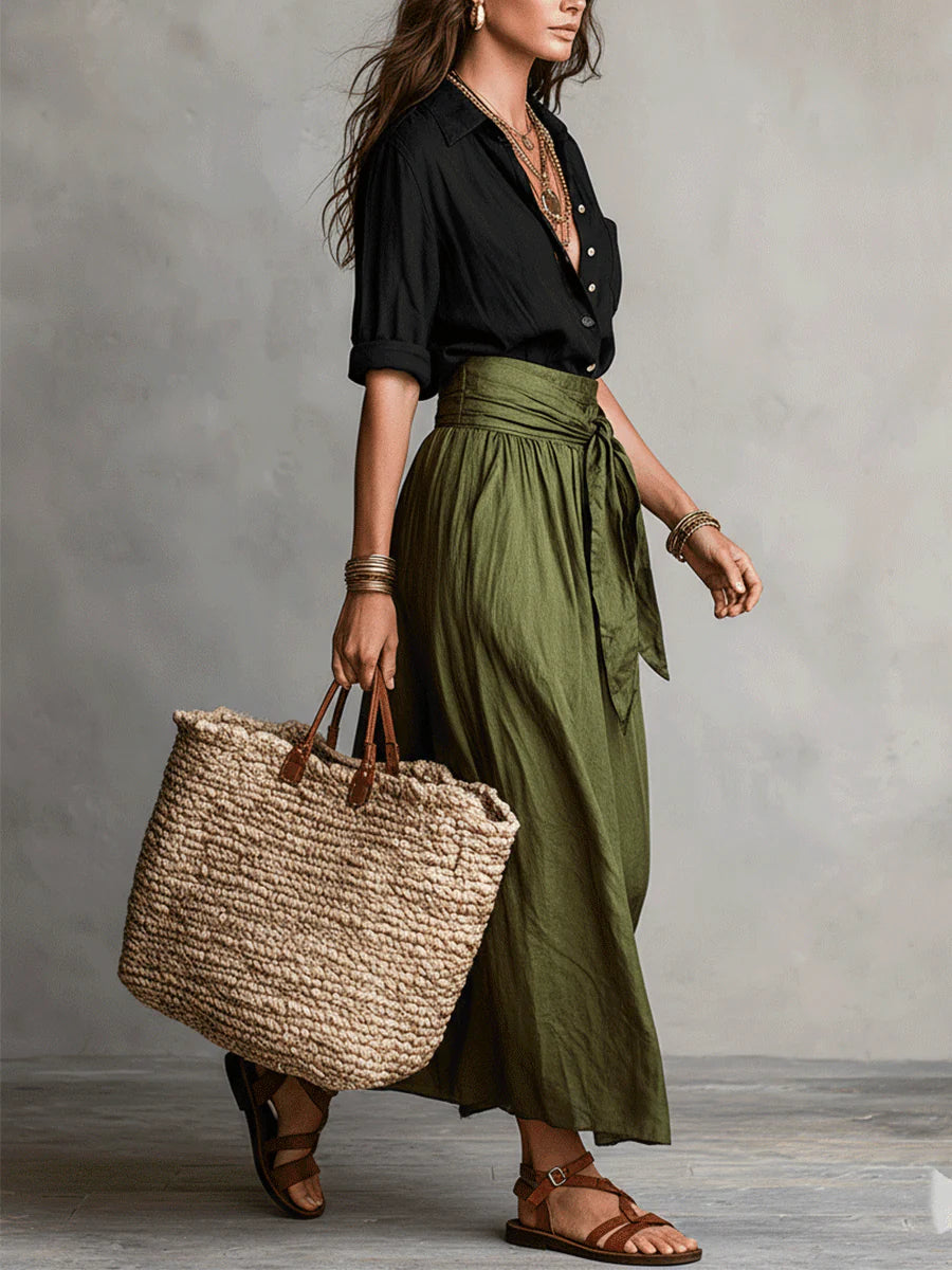 Conjunto Boho Satin™ -  Favorece a todas las figuras.
