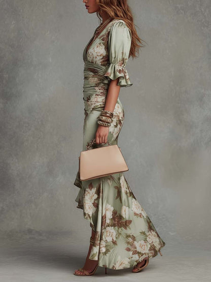 Vestido Maxi Floral — Romanticismo, frescura y elegancia en movimiento