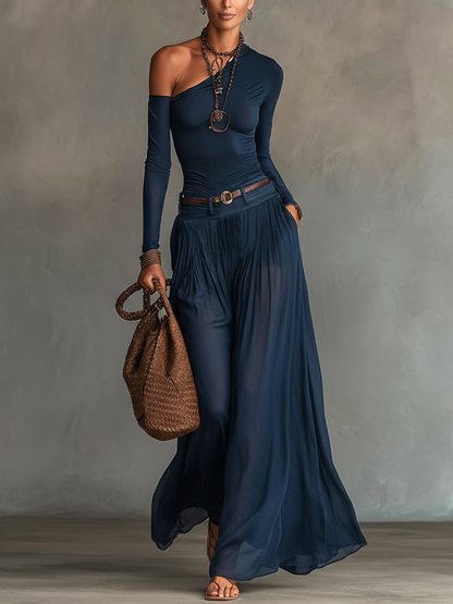Conjunto Emily - Silueta elegante con caída fluida.