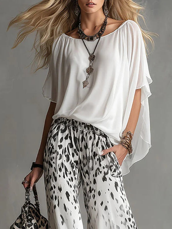 Conjunto Safari Chic™ – Elegancia Relajada con un Toque Salvaje