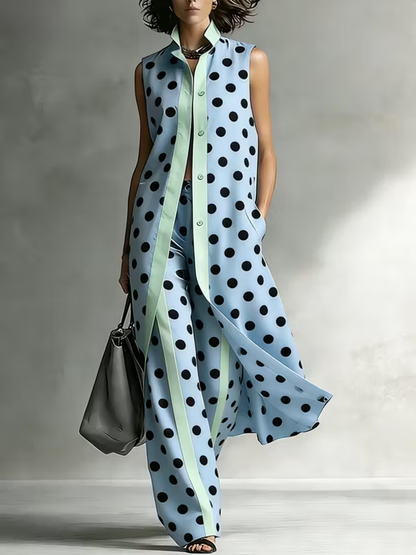 Conjunto Retro Chic™ – Elegancia Artística con Inspiración Vintage