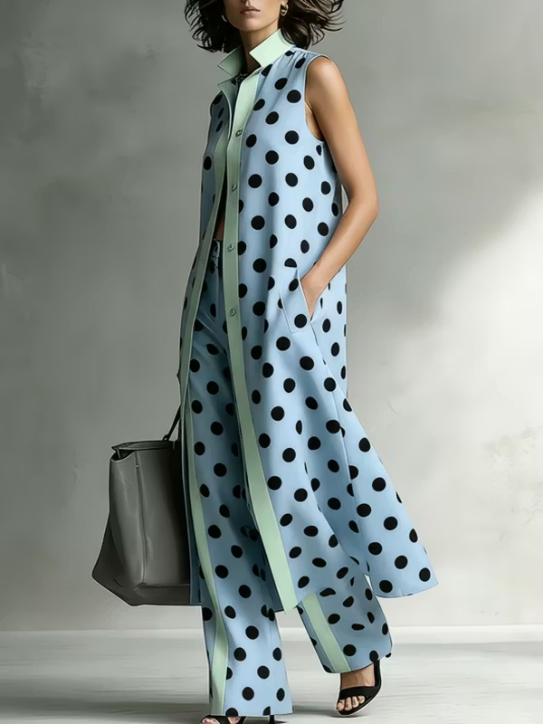 Conjunto Retro Chic™ – Elegancia Artística con Inspiración Vintage