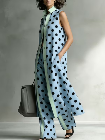 Conjunto Retro Chic™ – Elegancia Artística con Inspiración Vintage