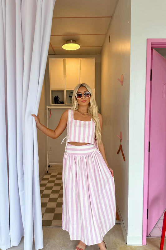 Conjunto Riviera Rosa™ – Frescura, Feminidad y Elegancia para los Días Soleados