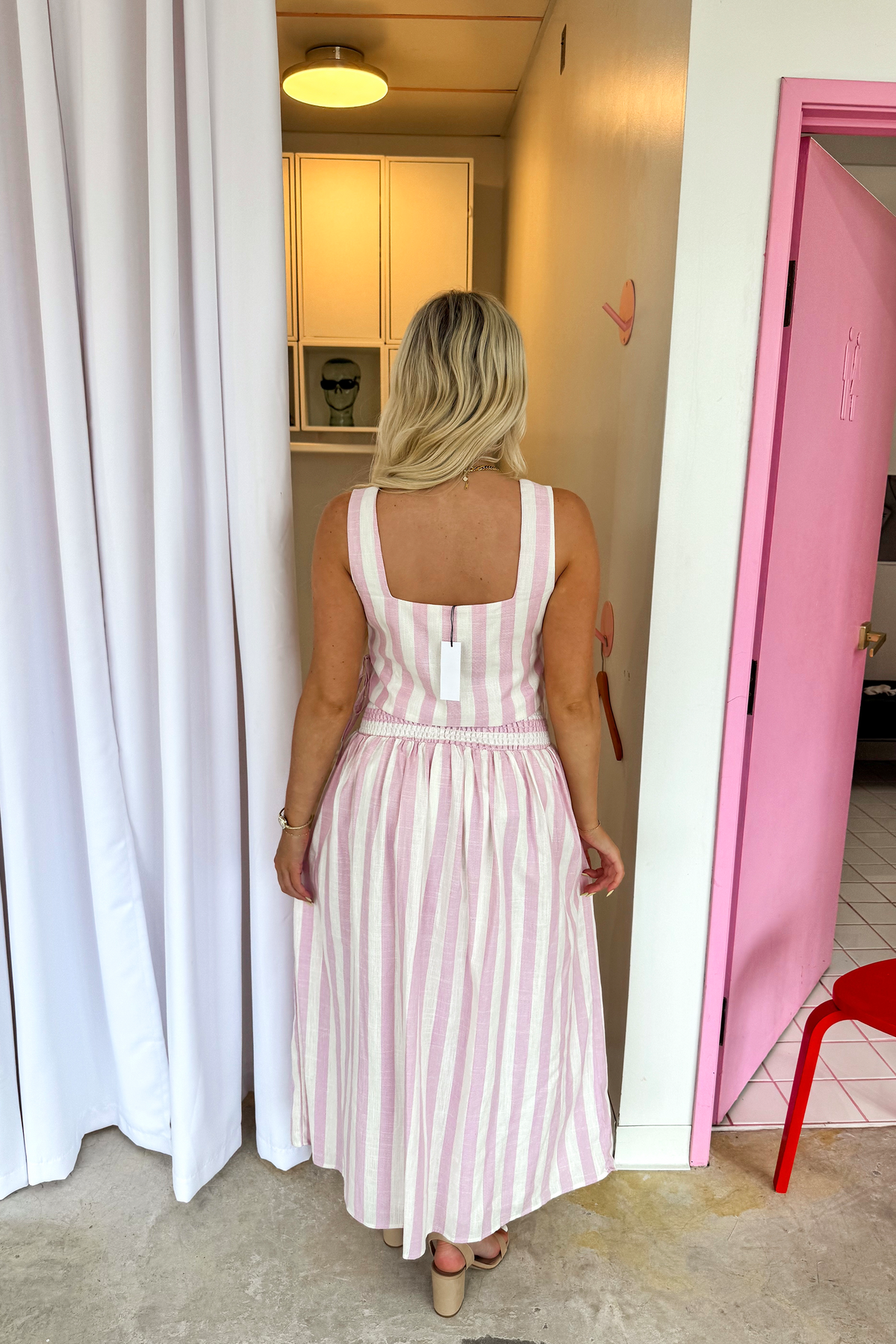 Conjunto Riviera Rosa™ – Frescura, Feminidad y Elegancia para los Días Soleados