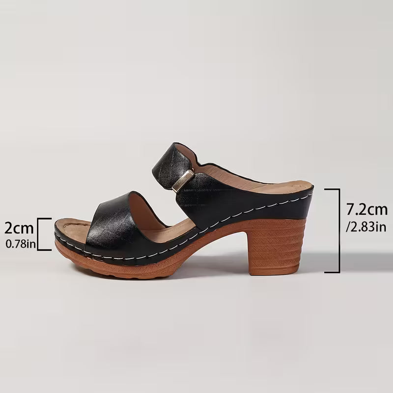 Sandalias Block-Heel™ - Camina con firmeza y sin fatiga