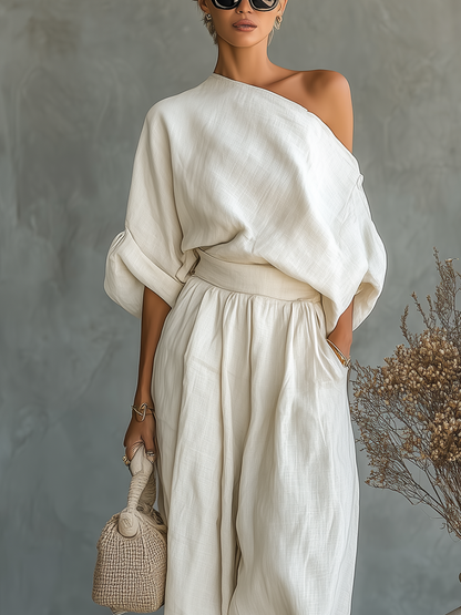 Set de Lino "Casual Chic"- La Definición de la Elegancia Relajada