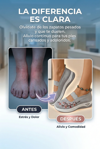 Zapatos Sakura Slip-On™ - Favorece el soporte y la estabilidad de cualquier pie