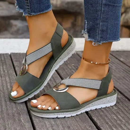 Sandalias Malory - Suela anatómica acolchada