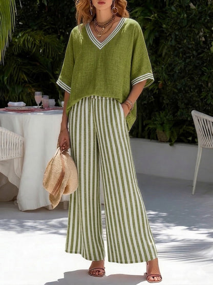 Conjunto Cotton-Linen™ - Diseñado para que luzcas impecable en segundos