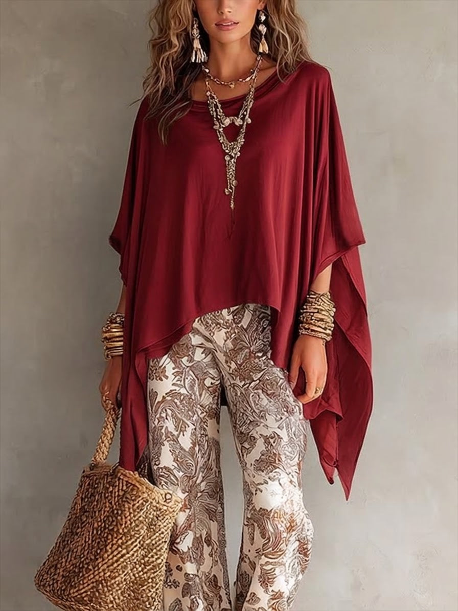 Conjunto Boho Chic de 2 Piezas — Estilo libre, elegancia natural