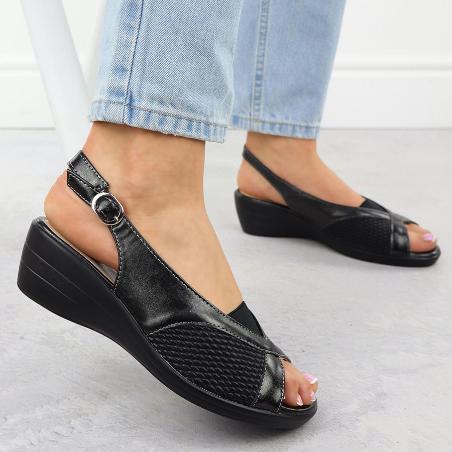 Sandalias de Cuña ComfortStep™ - Eleva tu estilo, relaja tus pies