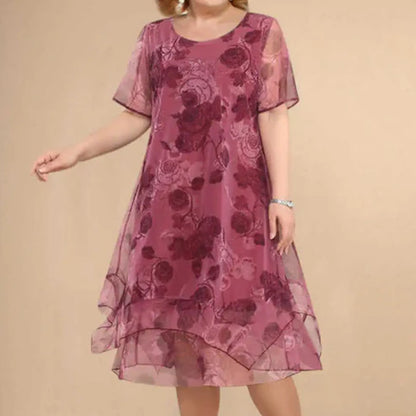 Vestido Floral Eterna™ - Ligereza y elegancia para realzar tu belleza.
