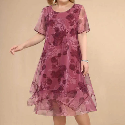 Vestido Floral Eterna™ - Ligereza y elegancia para realzar tu belleza.