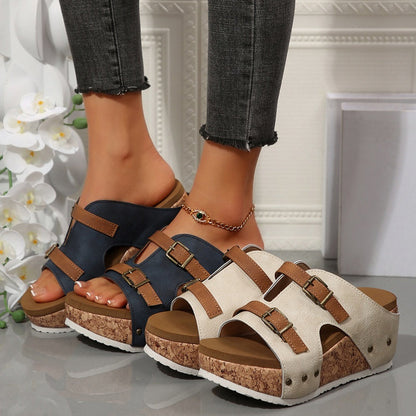 Sandalias Andrea -  Plataforma cómoda y estable