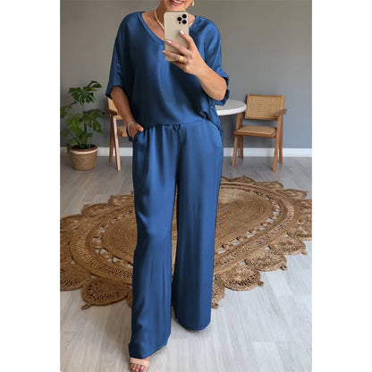 Conjunto Antonia - Corte holgado con cintura elástica adaptable