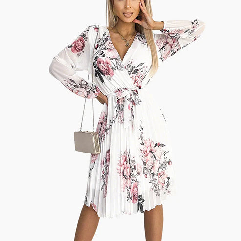 Vestido Floral Romance™ - Feminidad y elegancia con un encanto romántico y sofisticado.