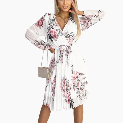 Vestido Floral Romance™ - Feminidad y elegancia con un encanto romántico y sofisticado.