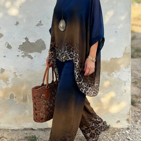 Conjunto Leopardo Sunset™ - Estilo bohemio y comodidad con un toque salvaje y sofisticado.