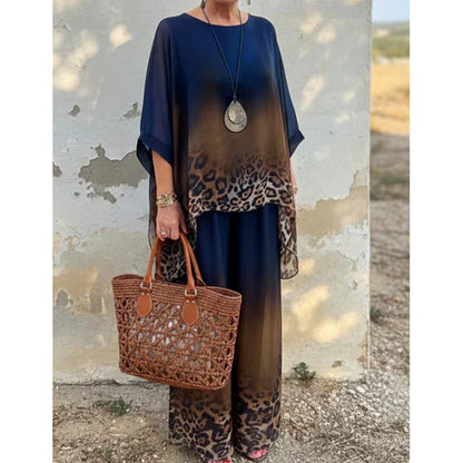 Conjunto Leopardo Sunset™ - Estilo bohemio y comodidad con un toque salvaje y sofisticado.