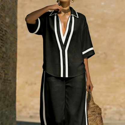 Conjunto Graphic Elegance - Minimalismo de Alto Impacto