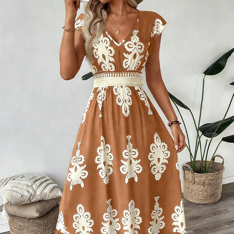 Vestido Baroque Dream™ – Elegancia Artística y Movimiento Infinito