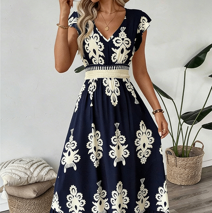 Vestido Baroque Dream™ – Elegancia Artística y Movimiento Infinito