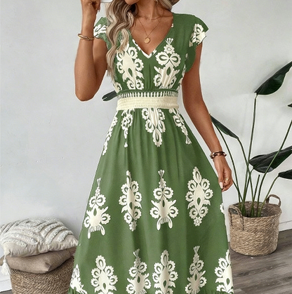 Vestido Baroque Dream™ – Elegancia Artística y Movimiento Infinito
