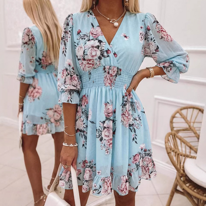 Vestido Floral Elegance - Excelente transpirabilidad