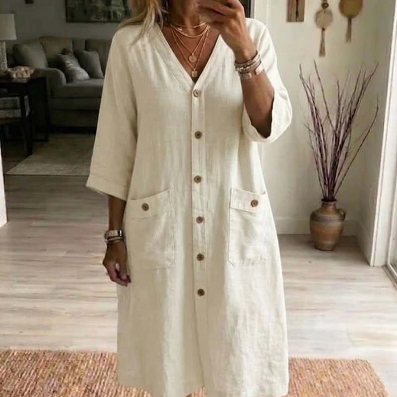 Vestido Natural Breeze™ -  Silueta amplia y favorecedora