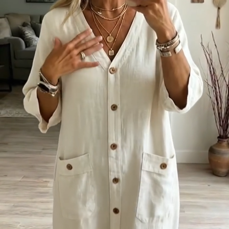 Vestido Natural Breeze™ -  Silueta amplia y favorecedora