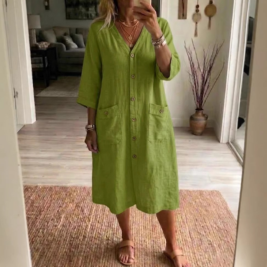 Vestido Natural Breeze™ -  Silueta amplia y favorecedora
