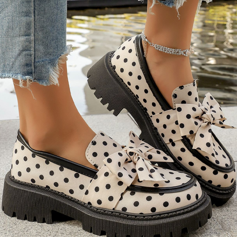 Mocasines Polka -Ajuste práctico y rápido