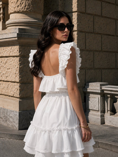 Vestido Riviera Belle™ – Romanticismo Mediterráneo con Elegancia Atemporal