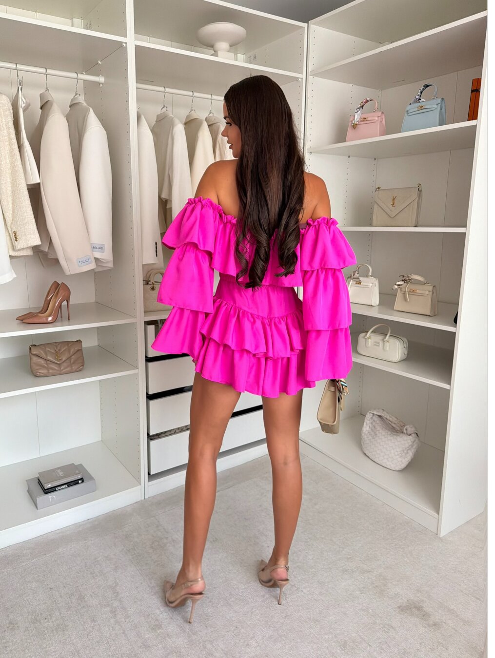 Vestido Belle Rosé™ – Feminidad Glam con un Toque Irresistible